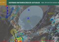 ¡Buenos días! Te compartimos los sistemas meteorológicos que estarán presentes este viernes en territorio nacional, de acuerdo con información de @conagua_clima: