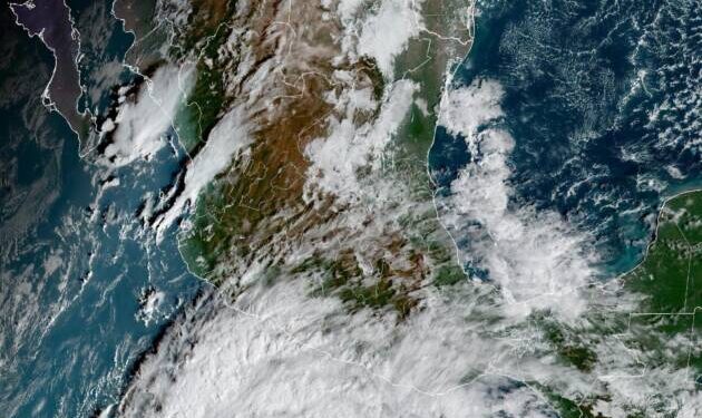 Sábado, continuando las lluvias dispersas debido al ingreso de humedad proveniente del Pacífico.