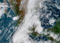 Domingo, con lluvias fuertes de manera dispersa debido al ingreso de humedad a México.