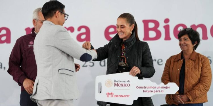 La Transformación cree en los derechos del pueblo de México: Presidenta encabeza entrega de Viviendas para el Bienestar en Morelia
