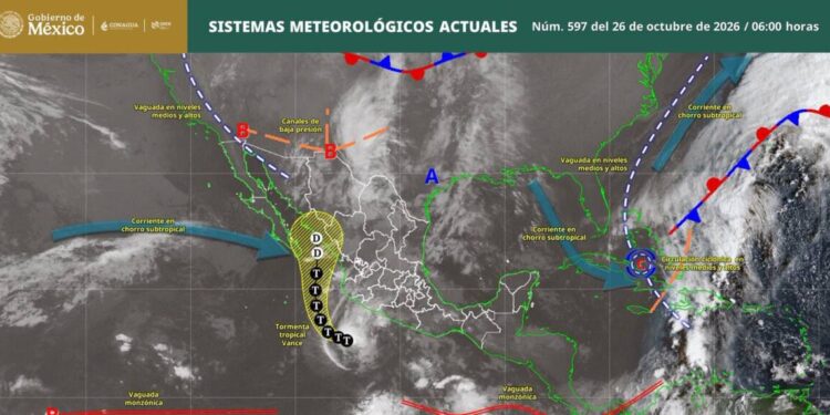 ¡Buenos días! te compartimos los fenómenos meteorológicos que estarán presentes en el país durante el día de hoy y sus efectos.