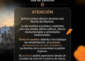 Janitzio está listo para recibir a turistas en Noche de Muertos
