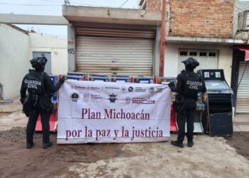 Desmantelan red de financiamiento criminal con decomiso de 97 máquinas tragamonedas en La Piedad