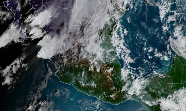 Jueves, con lluvias fuertes debido al ingreso de humedad del Pacífico en interacción con inestabilidad en altura.