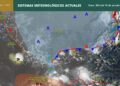 ¡Buenos días! Te compartimos los sistemas meteorológicos que estarán presentes este lunes en territorio nacional, de acuerdo con información de @conagua_clima: